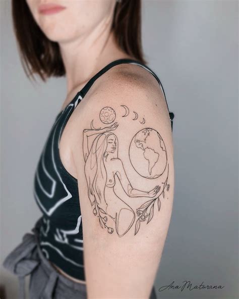 32 Captivating Mother Earth Tattoo Ideas For Women And Men In 2023