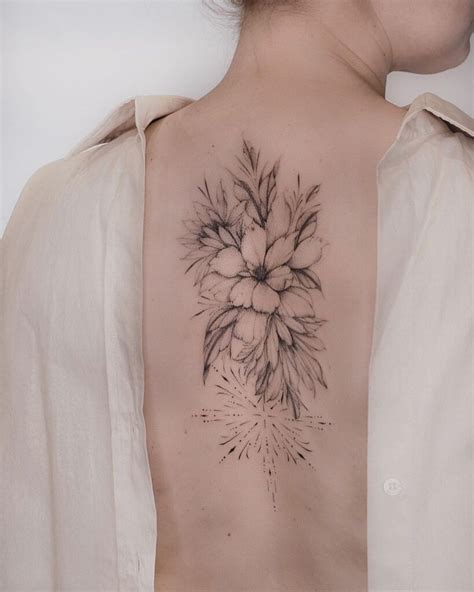 33 Stunning Flower Tattoos That Radiate Beauty And Softness