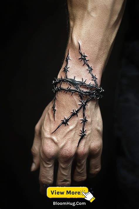 34 Barbed Wire Tattoo Ideas For Men With Rugged And Edgy Designs In