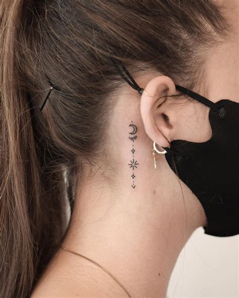 39 Behind The Ear Tattoos That Are Low Key Fabulous Sacred Joanne