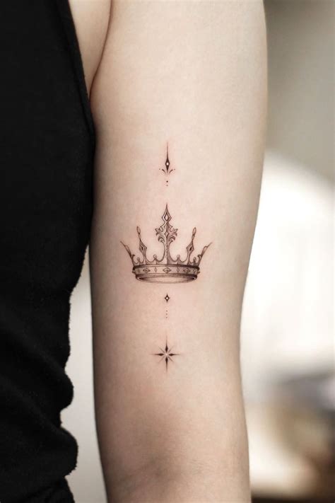 39 Unique Crown Tattoo Ideas Artofit