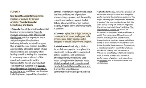 Unlock the Secrets of 4 Basic Theatrical Forms: Your Guide to Classical Drama