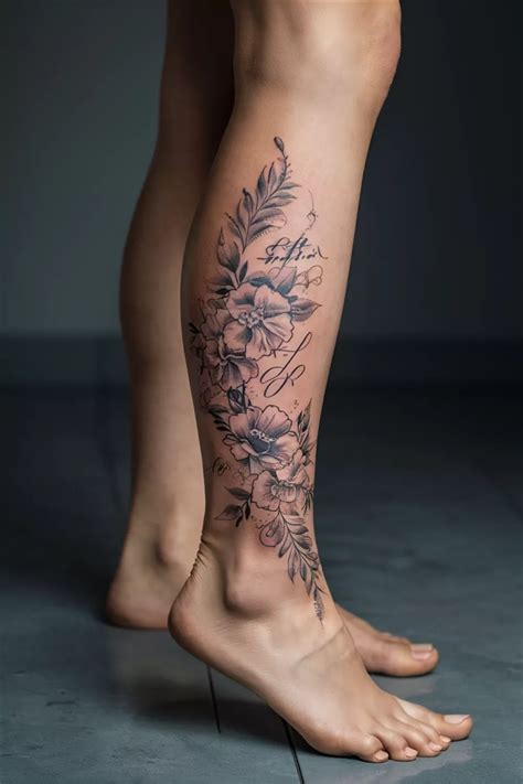 40 Calf Tattoo Ideas For Men And Women Calf Tattoos For Women Calf