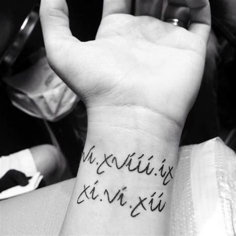 40 Cool And Classic Roman Numerals Tattoo To Get This Year Bored Art