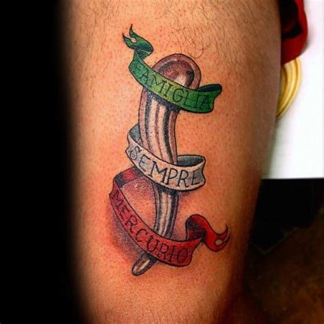 40 Inspiring Italian Horn Tattoo Ideas For Men