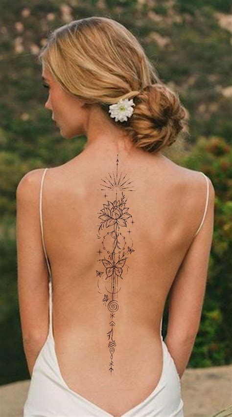 40 Spine Tattoo Ideas For Women Art And Design Tattoos Flower 40 Spine Tattoo Ideas For Women Art And Design Tattoos Flower