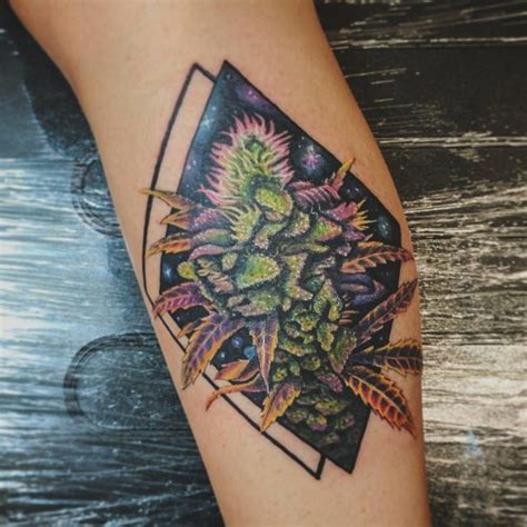 42 Craziest Best Weed Tattoos Lex S Tattoo Pact