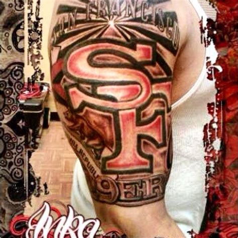 44 Best Images About San Francisco 49Ers Tattoos On Pinterest Fan