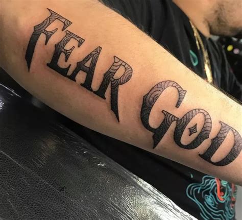 47 Unique Fear God Tattoo Ideas That Are Spiritual In 2022 Artofit