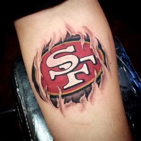 49Ers Tattoos 15 Unique And Striking Ideas You Ll Love