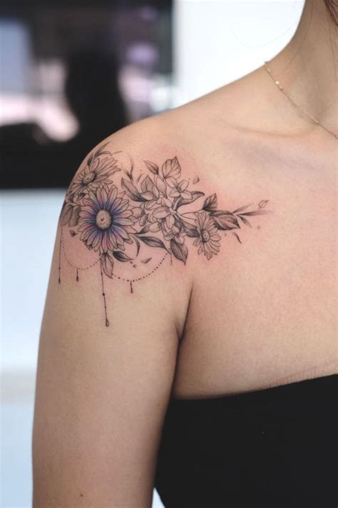 50 Classy Shoulder Tattoos For Female Front Shoulder Tattoos