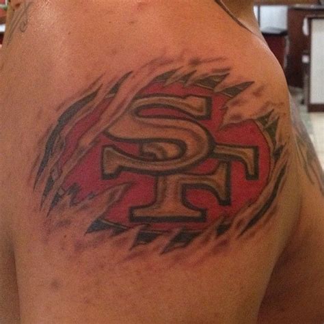50 San Francisco 49Ers Tattoos For Men Football Design Ideas