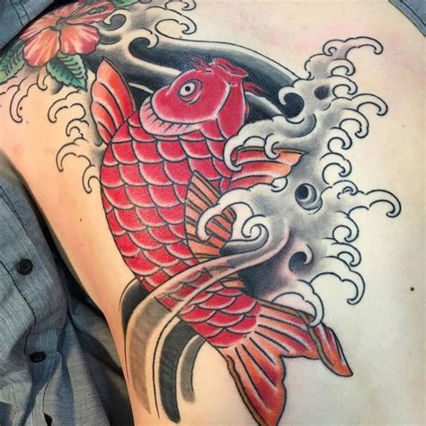 50 Tattoo Designs To Find Your Strength And Courage This Year Koi