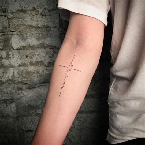 50 Unique Small Cross Tattoo Designs Simple And Lovely Yet Meaningful
