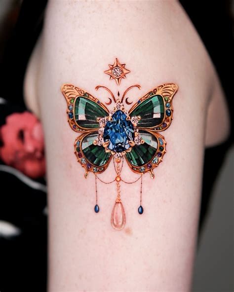 55 Elegant Jewelry Tattoo Designs To Adorn Your Skin In 2025 Jewelry