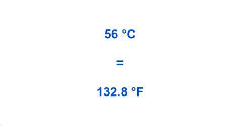 Convert 56 Celsius to Fahrenheit Effortlessly