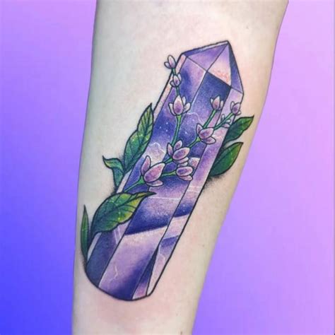 60 Sparkling Crystal Tattoo Ideas For Every Style Art And Design