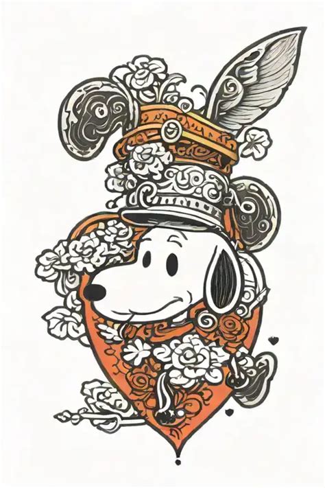 610 Snoopy Tattoo Ideas In 2025 Blackink Ai