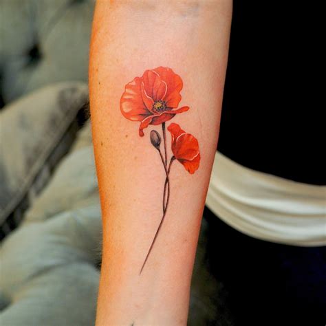 62 Stunning Poppy Flower Tattoo Ideas To Rock In 2024