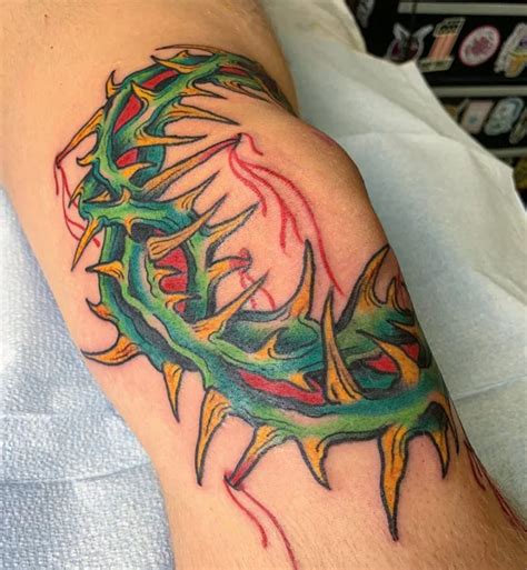 67 Crown Of Thorns Tattoo Designs To Show Your Faith