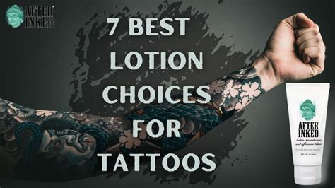 7 Best Lotion For Tattoos Options To Speed Up Healing Artofit
