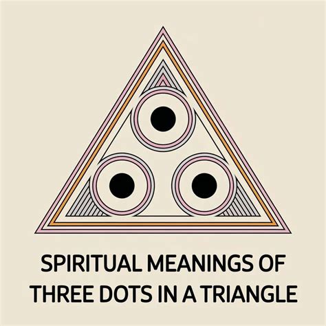 7 Spiritual Meanings Behind The Three Dots In A Triangle Symbol
