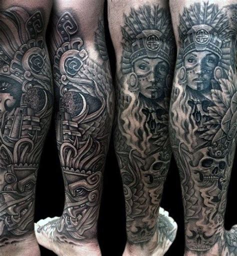 77 Stunning Aztec Tattoos For Men