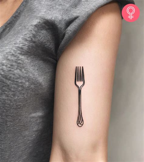 8 Fork Tattoo Designs Add Flavor To Your Ink Collection