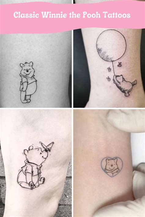 83 Small Winnie The Pooh Tattoo Ideas Tattoo Glee
