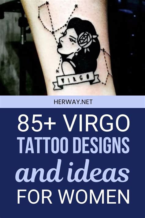 85 Virgo Tattoo Designs And Ideas For Women With Meanings Artofit