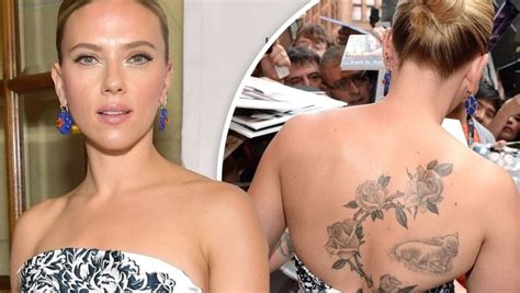 9 Beautiful Scarlett Johansson Tattoos With Meaning 2024 Cute Designs