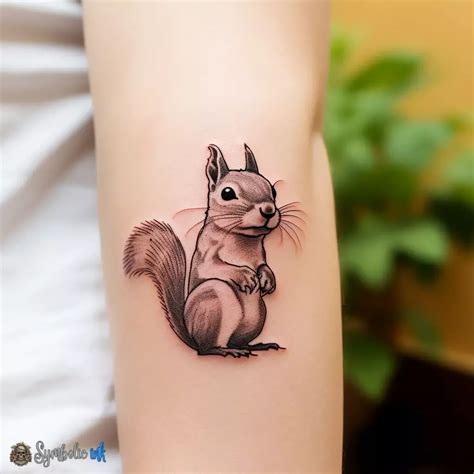 9 Cute Squirrel Tattoo Designs Ideas And Meanings