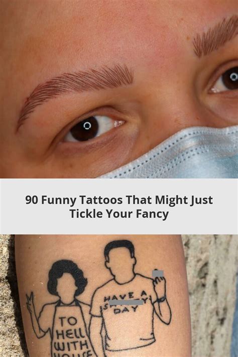 90 Funny Tattoos That Might Just Tickle Your Fancy Bored Panda