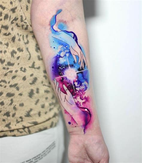 98 Watercolor Tattoos That Are Truly Ethereal Bored Panda