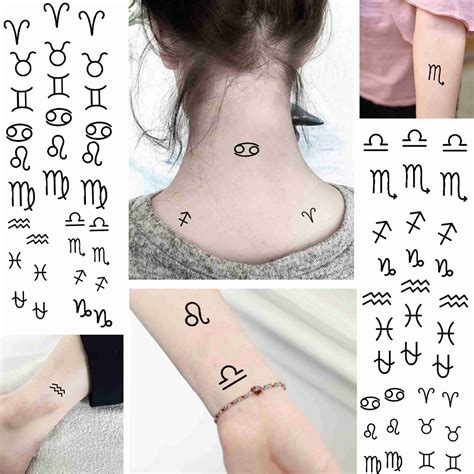 All Zodiac Signs Tattoos 60 Photos Astrologytoyou Com
