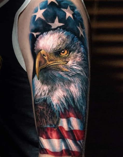 American Flag Eagle Tattoo Bronctattooaus Com American Flag Eagle Tattoo Bronctattooaus Com