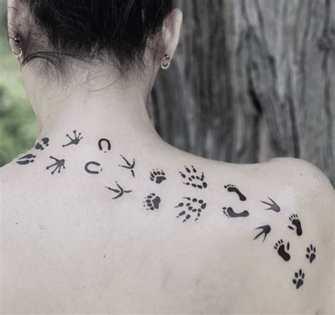 Animal Footprint Tattoo By Kristie Yuka Post 17959