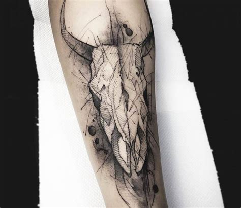 Animal Skull Tattoo By Dener Silva Photo 18749