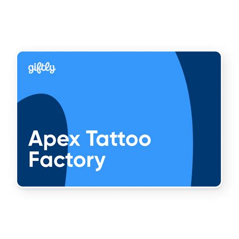 Apex Tattoo Factory Gift Card Apex Nc Giftly