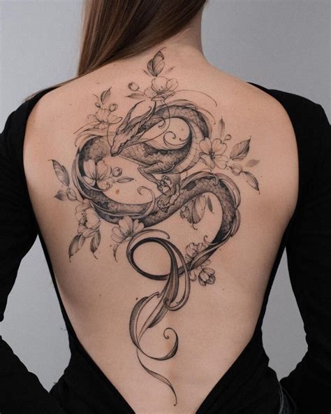 Asian Dragon Tattoo