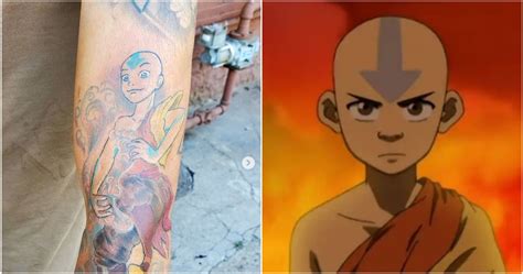 Avatar The Last Airbender Movie Aang Tattoos