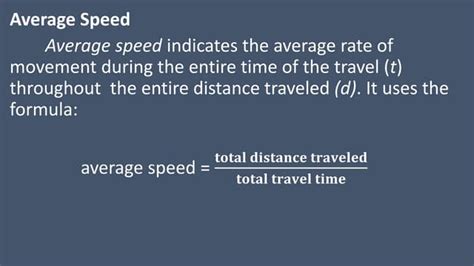 Average Speed Pptx Average Speed Pptx