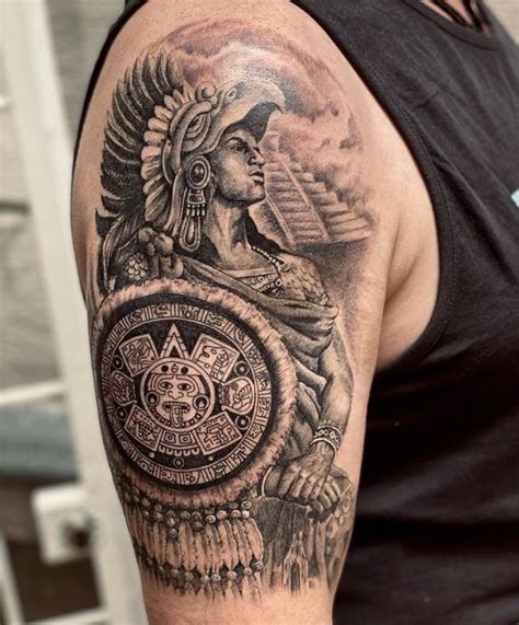 Aztec Pyramid Tattoos 80 Warrior Aztec Tattoo Designs Amp Meaning The Aztec Pyramid Tattoos 80 Warrior Aztec Tattoo Designs Amp Meaning The