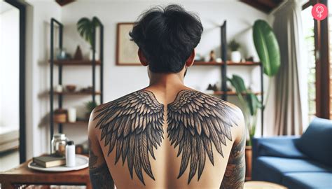 Back Tattoo Angel Wings