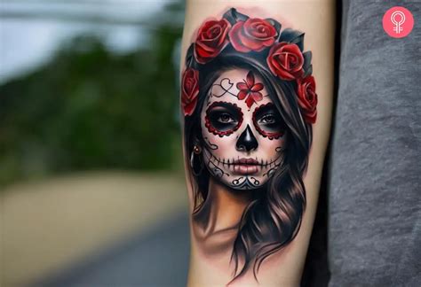 Beautiful Skull Tattoos For Women