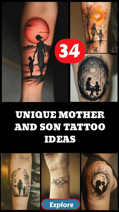 Best 12 34 Mother And Son Tattoo Ideas To Celebrate Your Special Bond