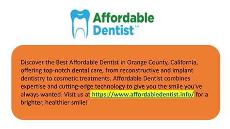 Best Affordable Dentist in USA Uncovered Find Affordable Quality Care