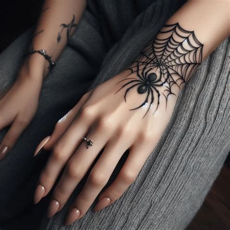 Best Images Of Spider Tattoo Designs For Girl Amp 39 S Wrist Bestreviewindia
