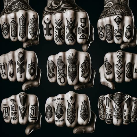 Best Men Amp 39 S Knuckle Tattoo Ideas Vondy