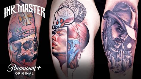 Best Tattoos Of Ink Master Season 4 X Men Tattoos Ft Hugh Jackman Youtube